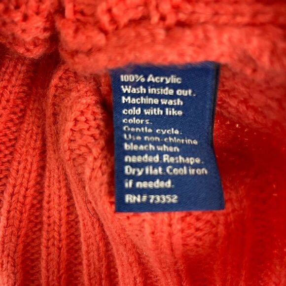 Apt. 9 Orange Sweater Size M EUC - Picture 5 of 6